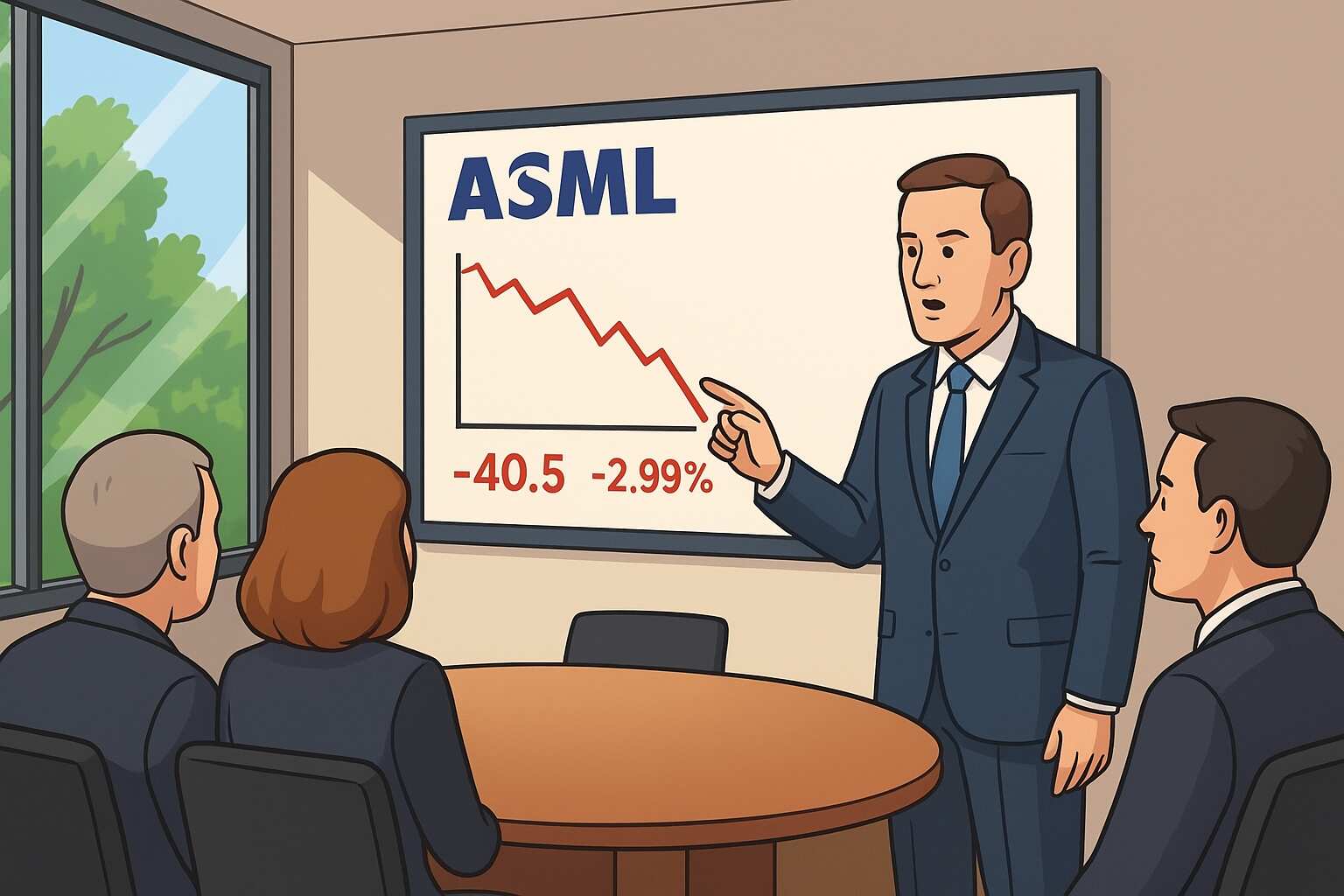 koersdaling asml